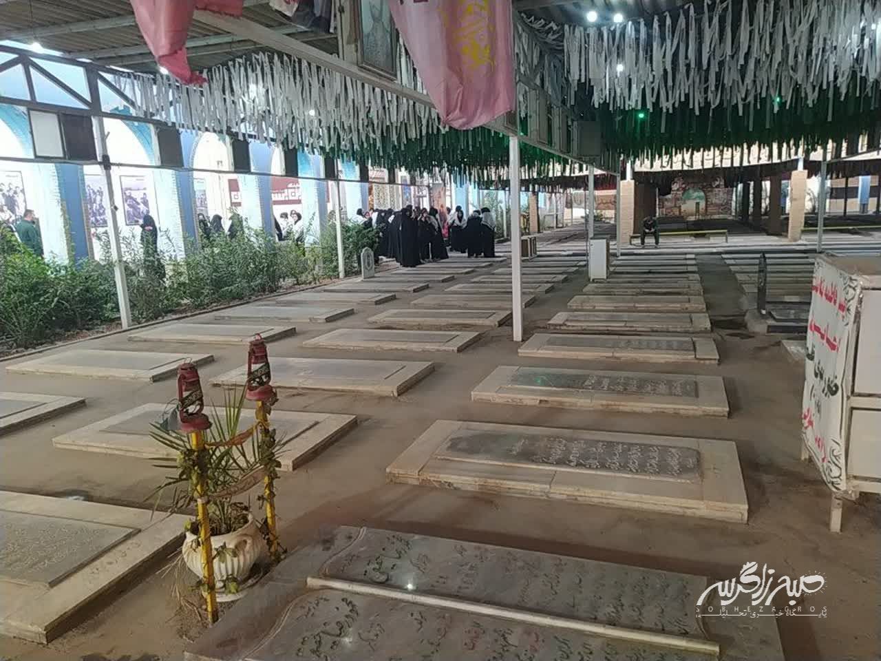 سفر دانشآموزان کهگیلویه به جبهه ایثار