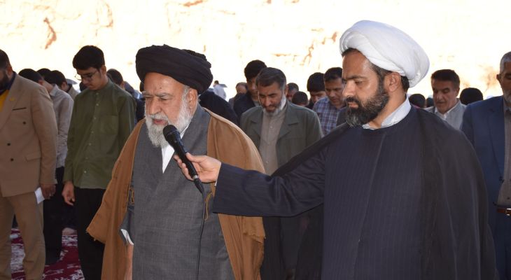 یاسوجی‌ها در صفوف نماز و استغاثه طلب باران