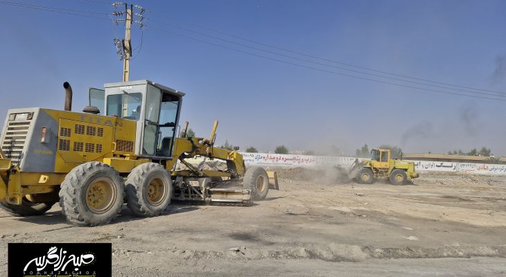 عملیات اجرایی کمربندی سوم دهدشت آغاز شد