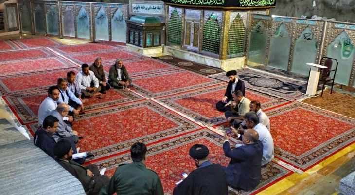 بررسی مشکلات حرم بی‌بی حکیمه (س) در گچساران