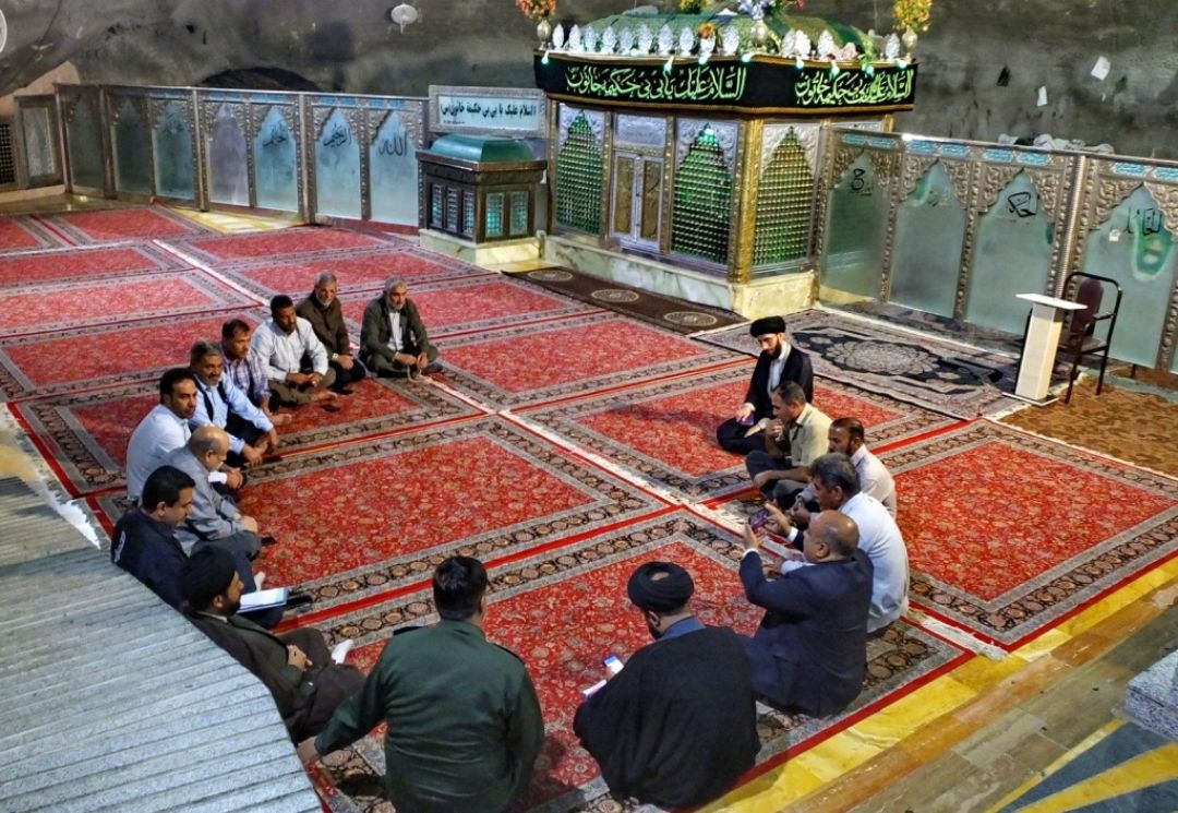 بررسی مشکلات حرم بی‌بی حکیمه (س) در گچساران