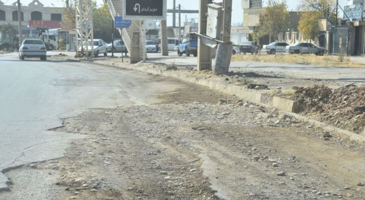 کنده‌کاری‌ خطرناک در بلوارهای یاسوج