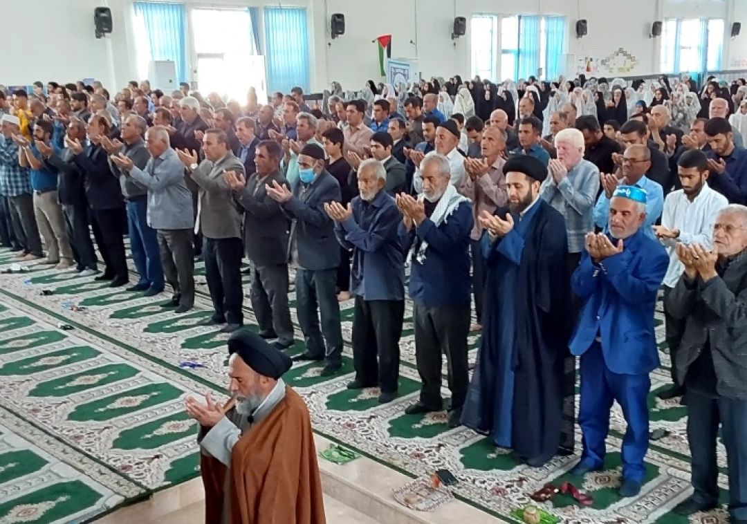 نمازجمعه لنده از دوربین صبح زاگرس