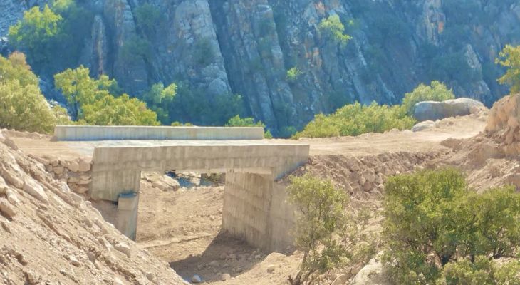 تکمیل پل پدافندی؛ لنده به موگرمون متصل شد