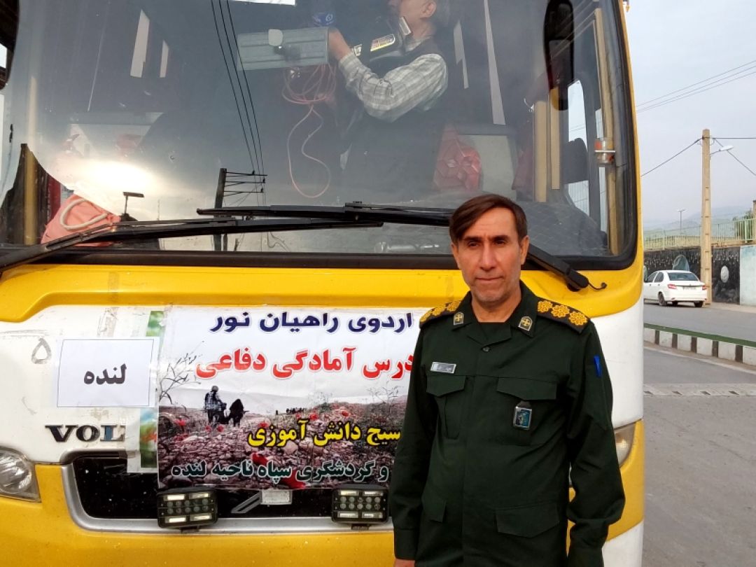 ۴۰ دانش‌آموز لنده‌ای راهی جبهه های جنوب شدند