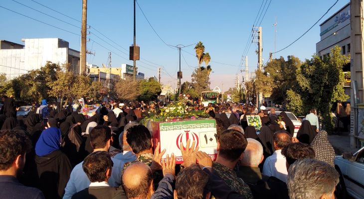 بوی‌خوش شهدا به دهدشت رسید