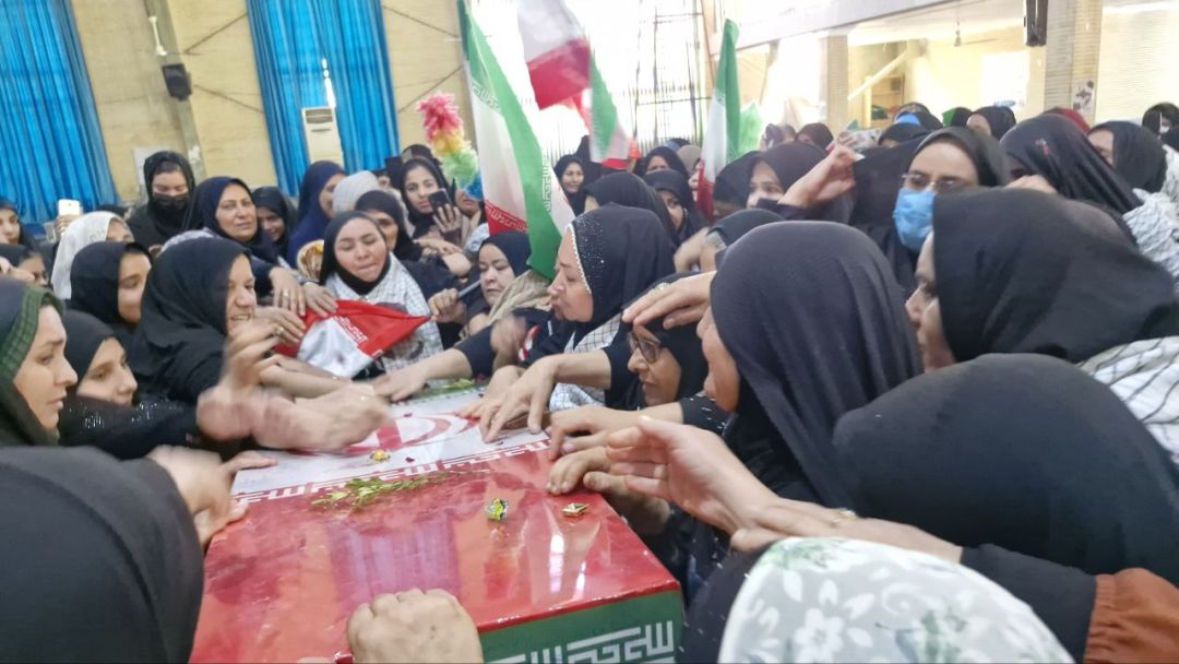 دهدشت در آغوش شهید؛ مصلا میزبان فرشته‌ایثار شد