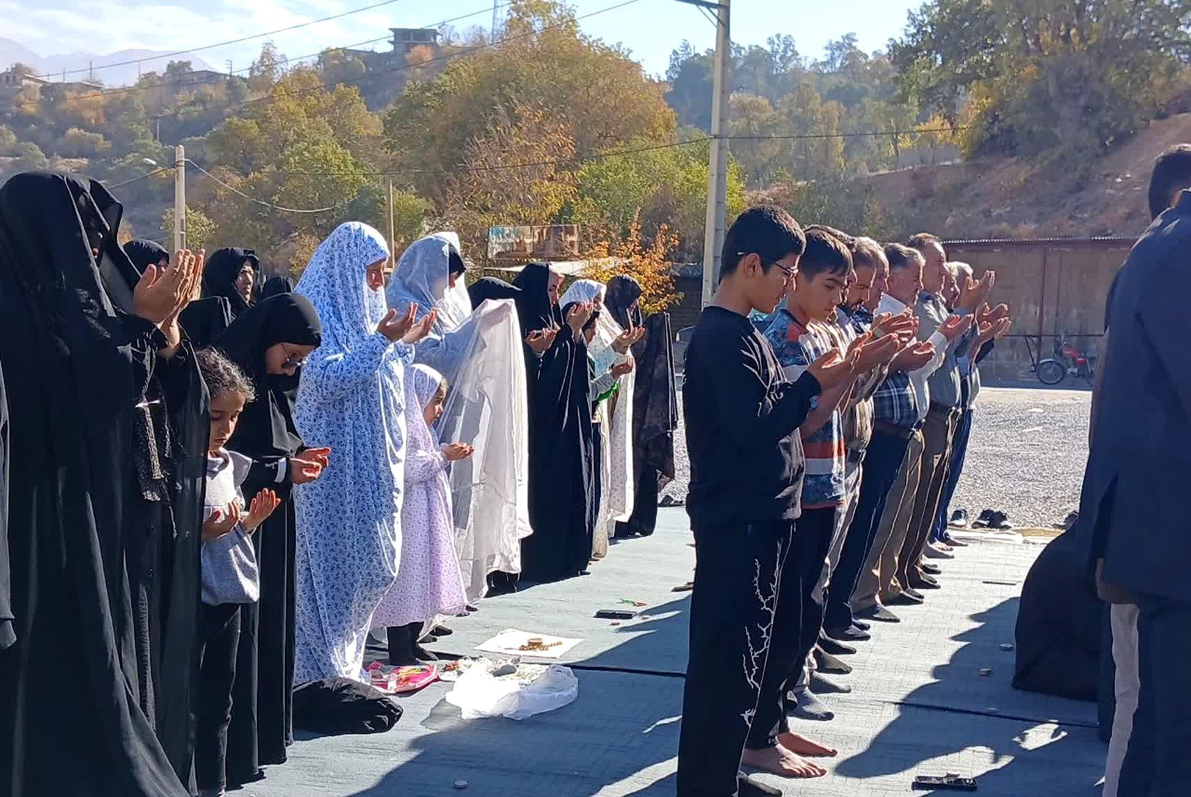 دعای باران در آغوش کریک ماسوله جنوب