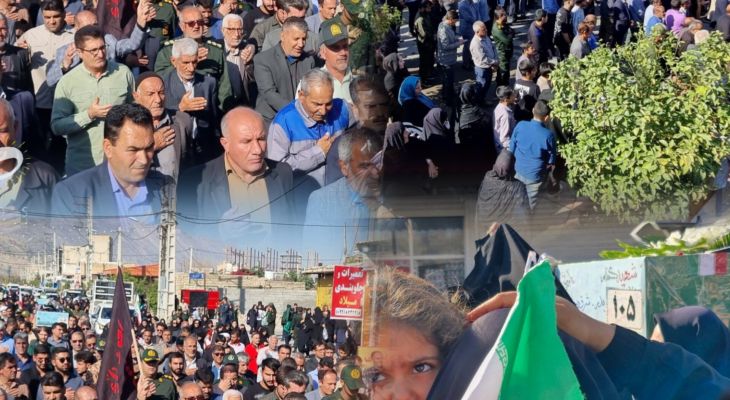 باشت در آغوش شهدا؛ تجلی وفاداری مردم