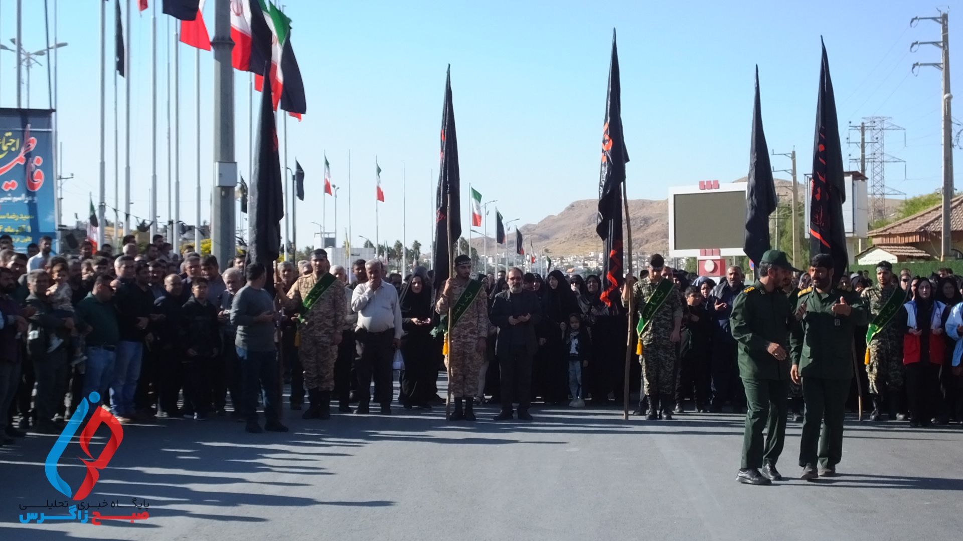 وداع جانسوز گچسارانی‌ها با لاله‌های فاطمی