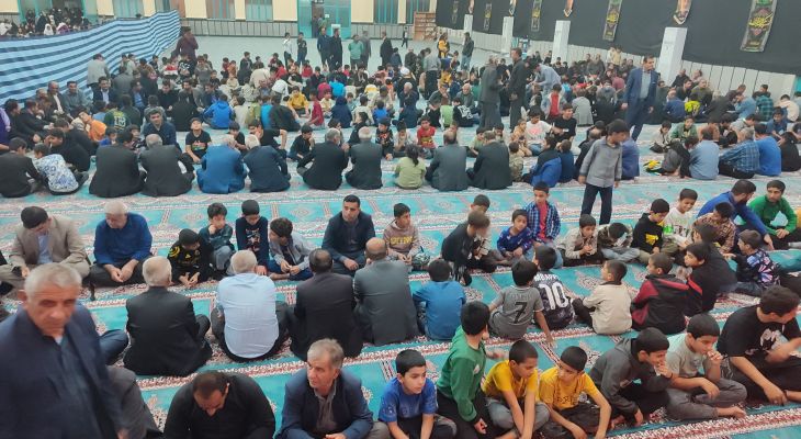 لیکک غرق در عزای بی‌بی دوعالم