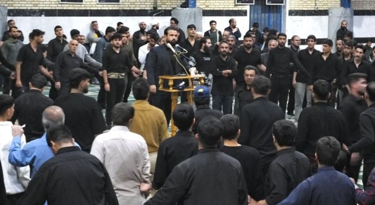 اجتماع بزرگ فاطمیون در گچساران با وداع عاشورایی