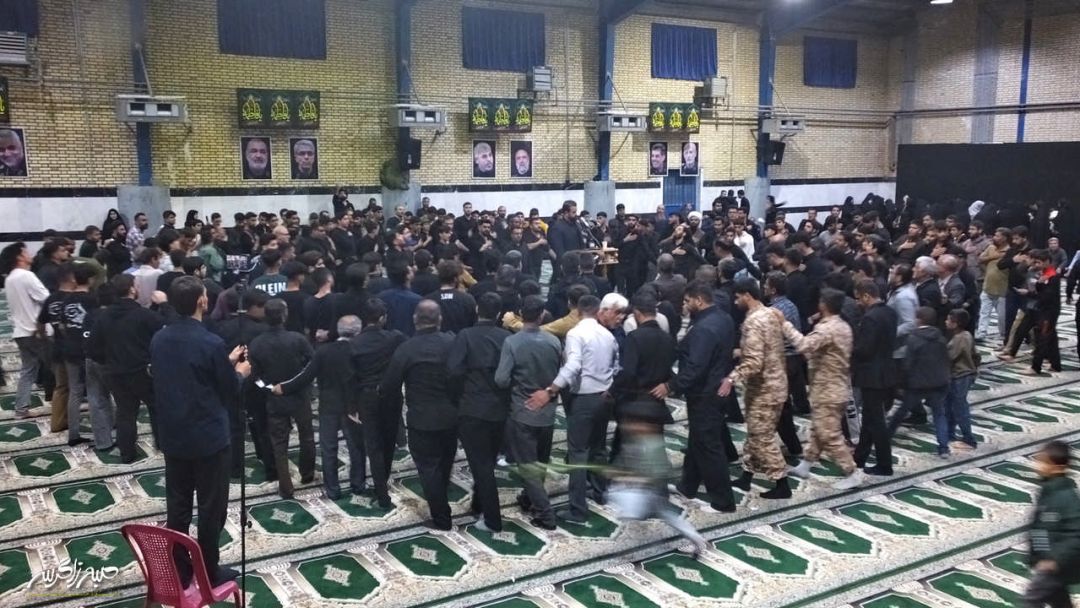 اجتماع بزرگ فاطمیون در گچساران با وداع عاشورایی