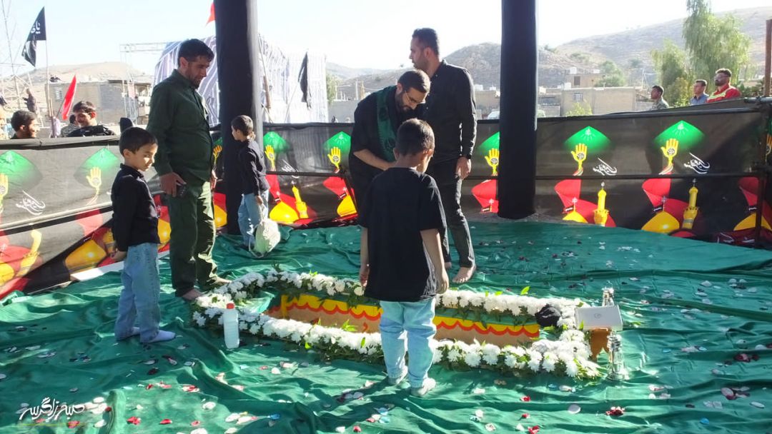 غوغای گچسارانی‌ها در تشییع و تدفین شهید گمنام