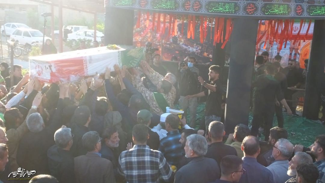 غوغای گچسارانی‌ها در تشییع و تدفین شهید گمنام