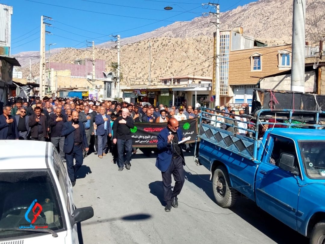 لنده در سوگ شهادت حضرت فاطمه (س)