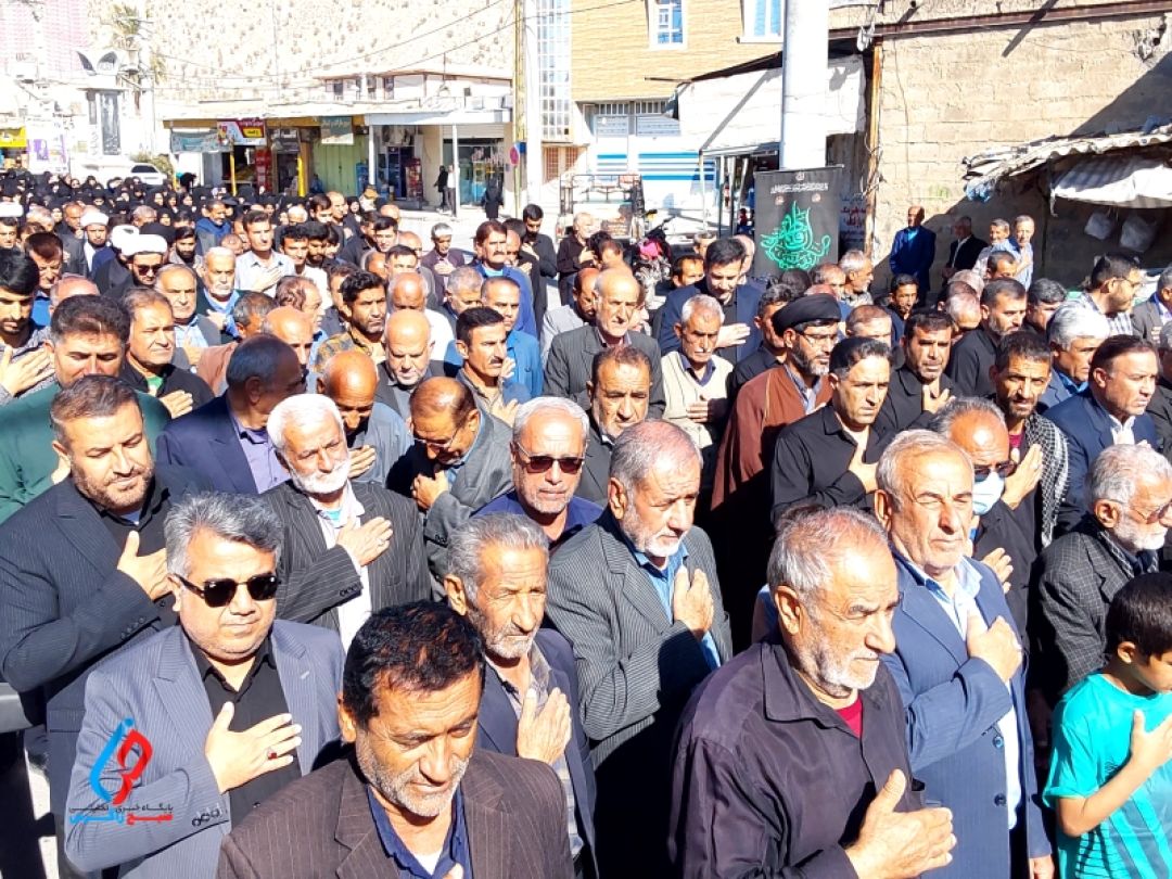 لنده در سوگ شهادت حضرت فاطمه (س)