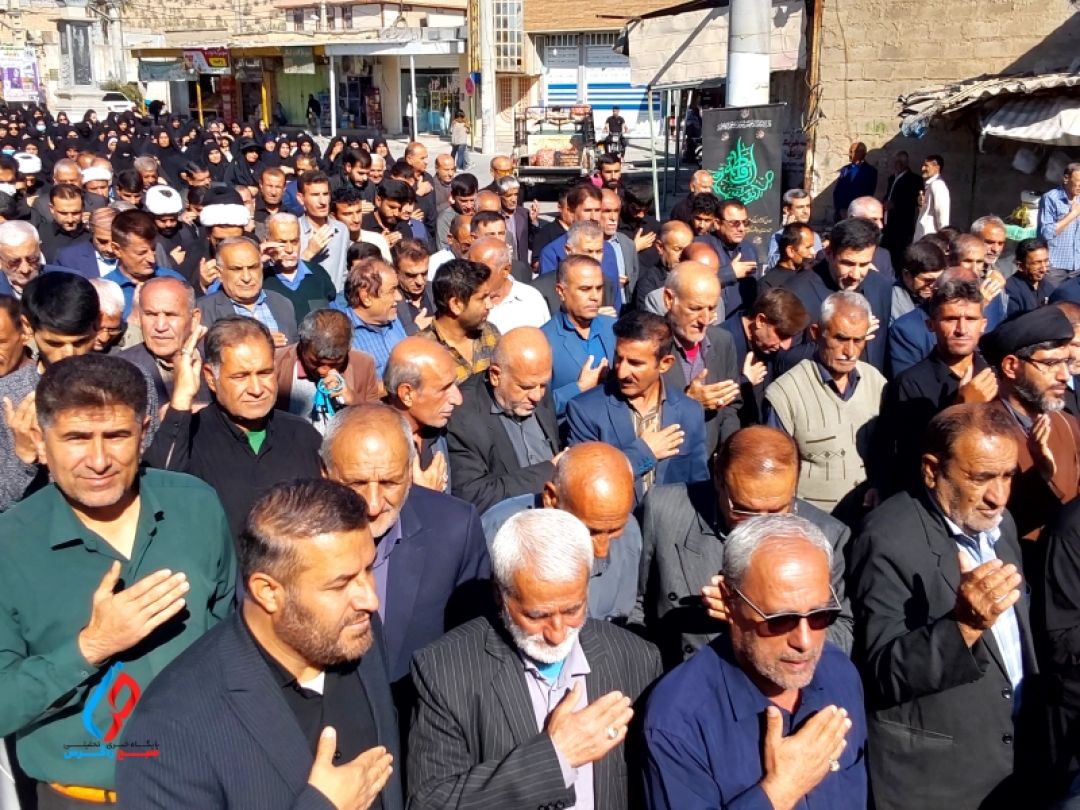 لنده در سوگ شهادت حضرت فاطمه (س)