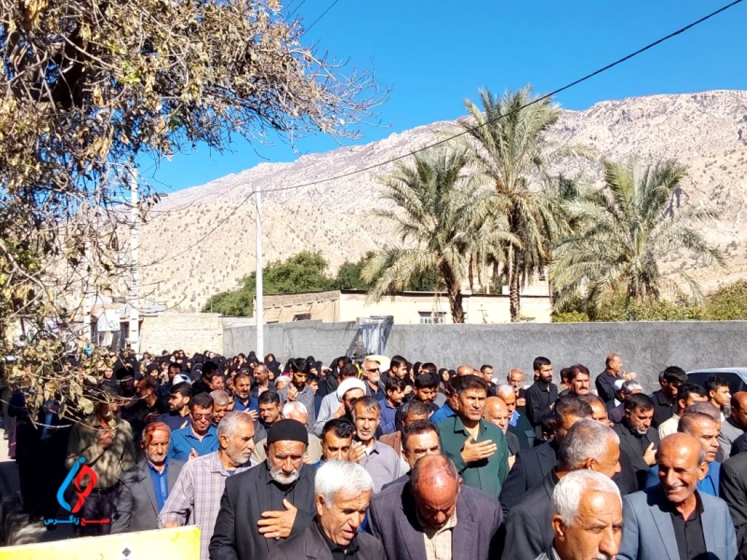 لنده در سوگ شهادت حضرت فاطمه (س)