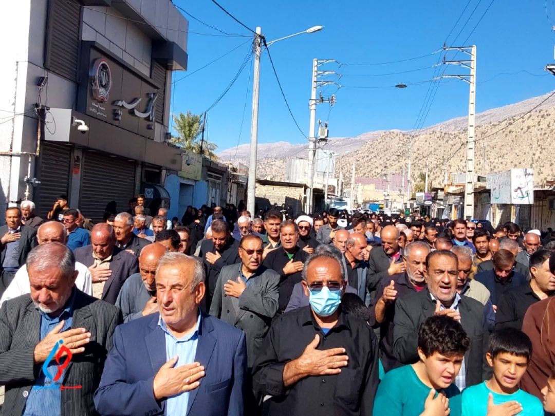 لنده در سوگ شهادت حضرت فاطمه (س)