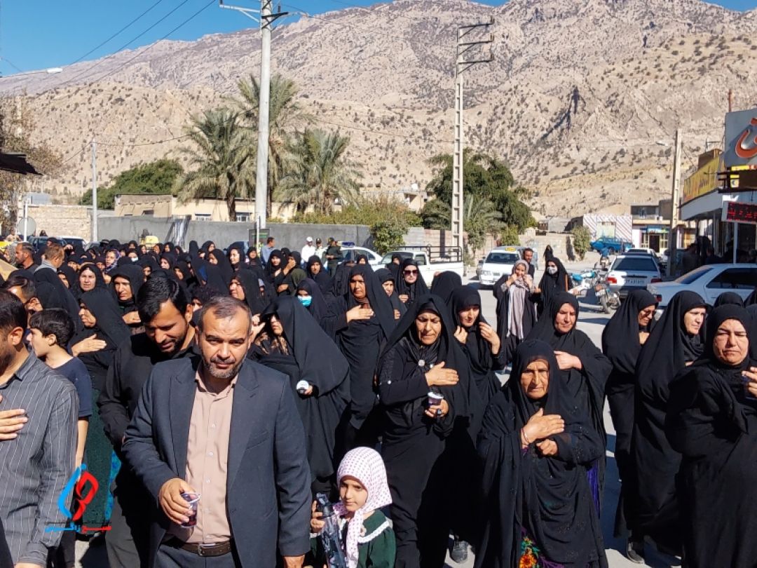 لنده در سوگ شهادت حضرت فاطمه (س)