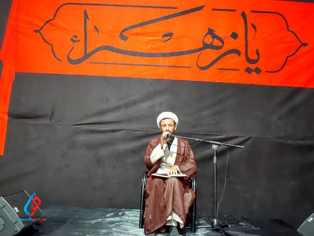 لنده در سوگ شهادت حضرت فاطمه (س)