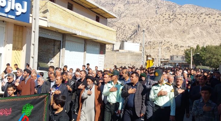 لنده در سوگ شهادت حضرت فاطمه (س)