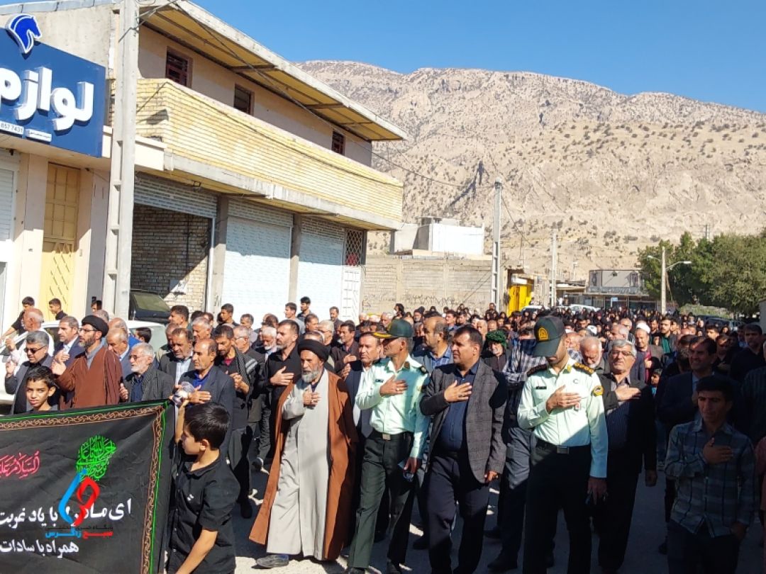 لنده در سوگ شهادت حضرت فاطمه (س)