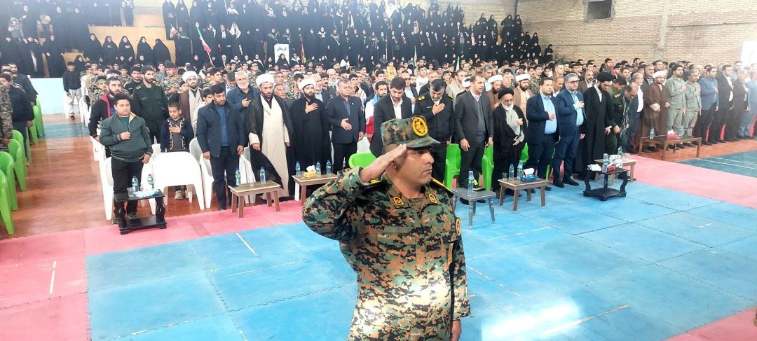 همایش بزرگ اقتدار بسیجیان شهرستان دنا