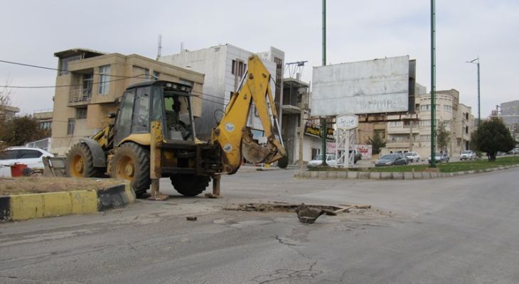 دردسرهای بی‌پایان حفاری‌های بدون ترمیم در یاسوج