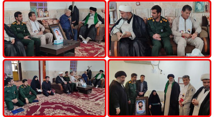 دیدار نماینده ولی‌فقیه در کهگیلویه‌وبویراحمد با خانواده شهدا