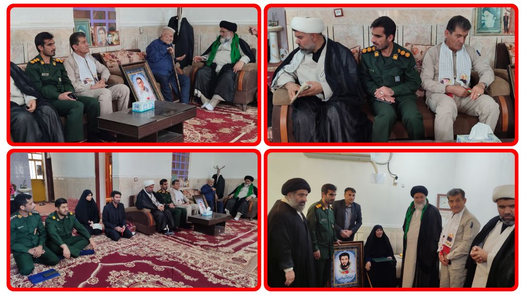 دیدار نماینده ولی‌فقیه در کهگیلویه‌وبویراحمد با خانواده شهدا