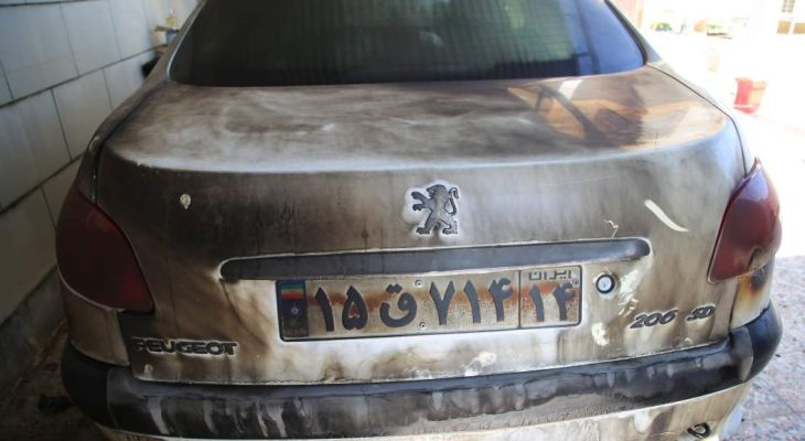 افشای جزئیات آتش زدن یک خودرو در گچساران