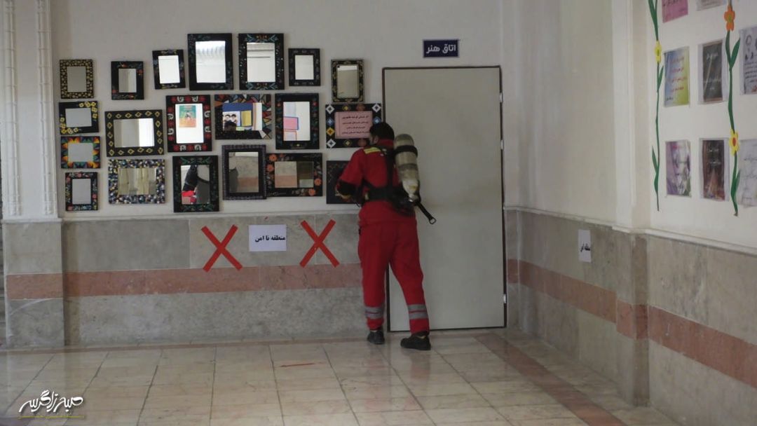 مانور بزرگ زلزله و ایمنی در گچساران