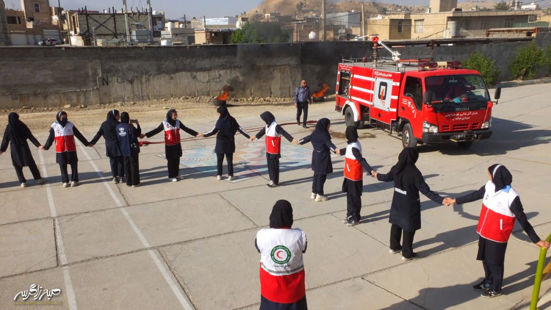 مانور بزرگ زلزله و ایمنی در گچساران