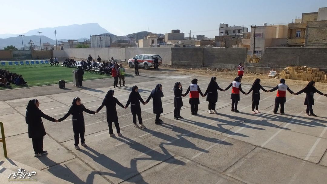 مانور بزرگ زلزله و ایمنی در گچساران