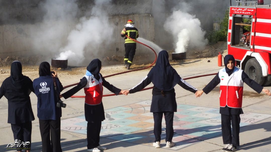 مانور بزرگ زلزله و ایمنی در گچساران