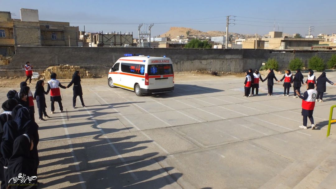 مانور بزرگ زلزله و ایمنی در گچساران