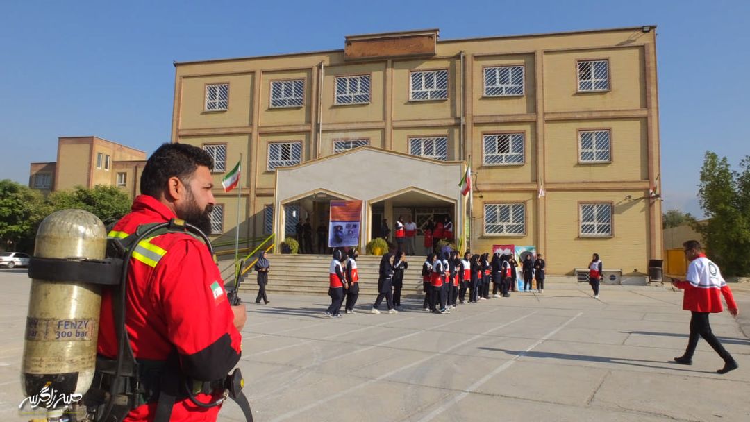 مانور بزرگ زلزله و ایمنی در گچساران