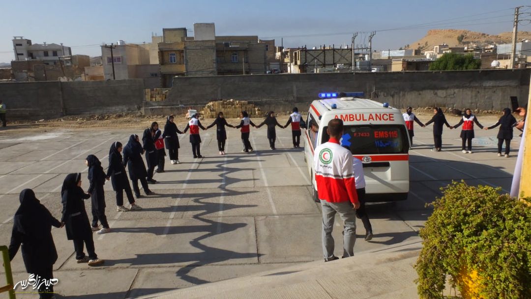مانور بزرگ زلزله و ایمنی در گچساران