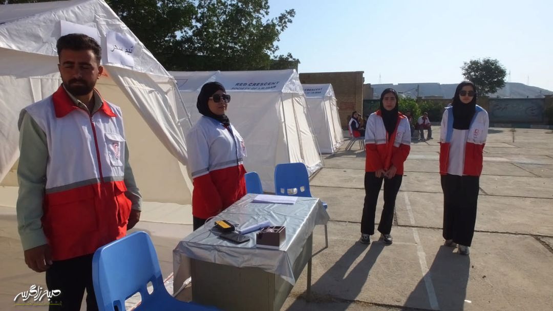 مانور بزرگ زلزله و ایمنی در گچساران