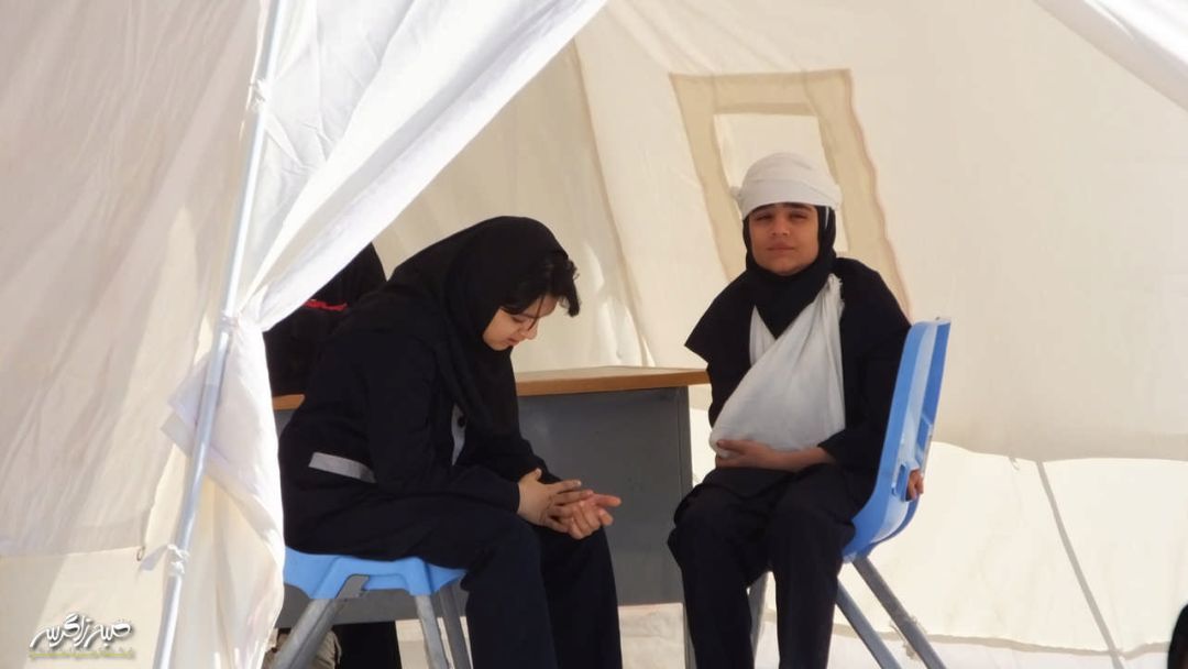 مانور بزرگ زلزله و ایمنی در گچساران