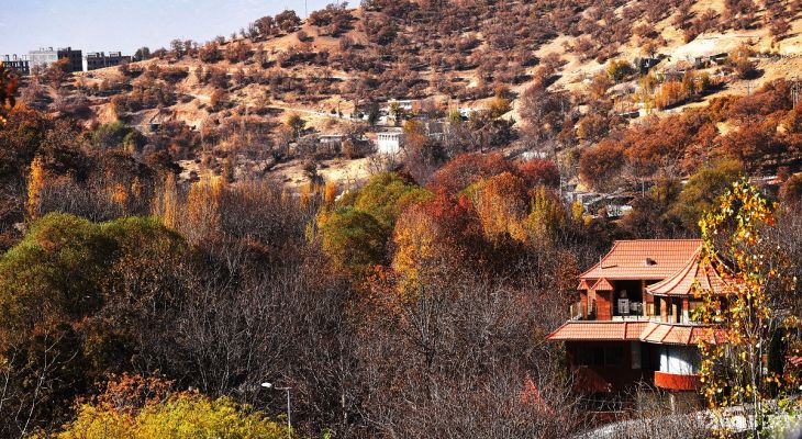 طبیعت قلم زد؛ یاسوج، بوم نقاشی پاییز