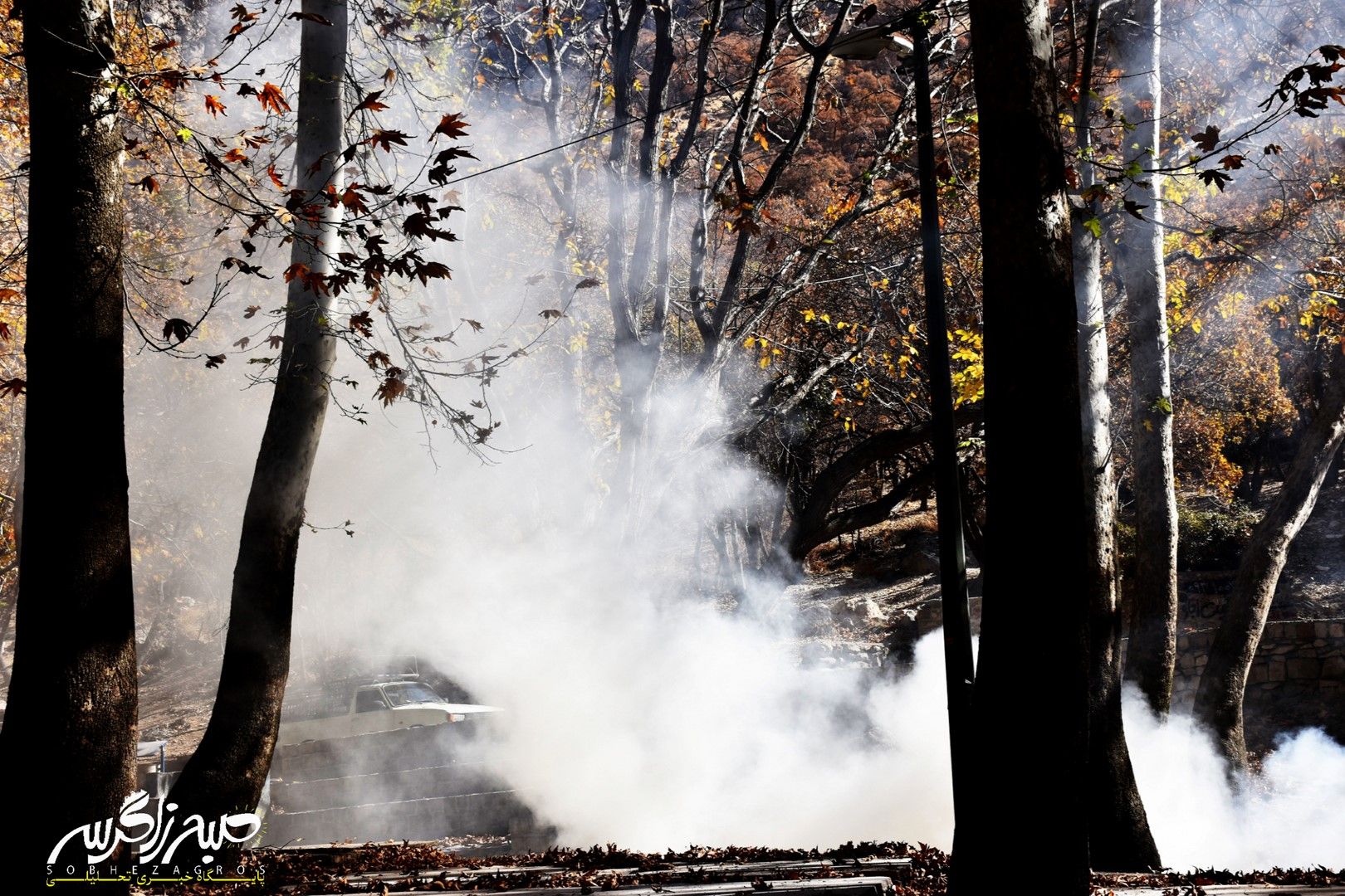 طبیعت قلم زد؛ یاسوج، بوم نقاشی پاییز