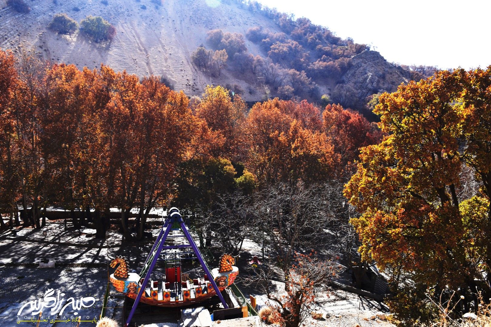 طبیعت قلم زد؛ یاسوج، بوم نقاشی پاییز