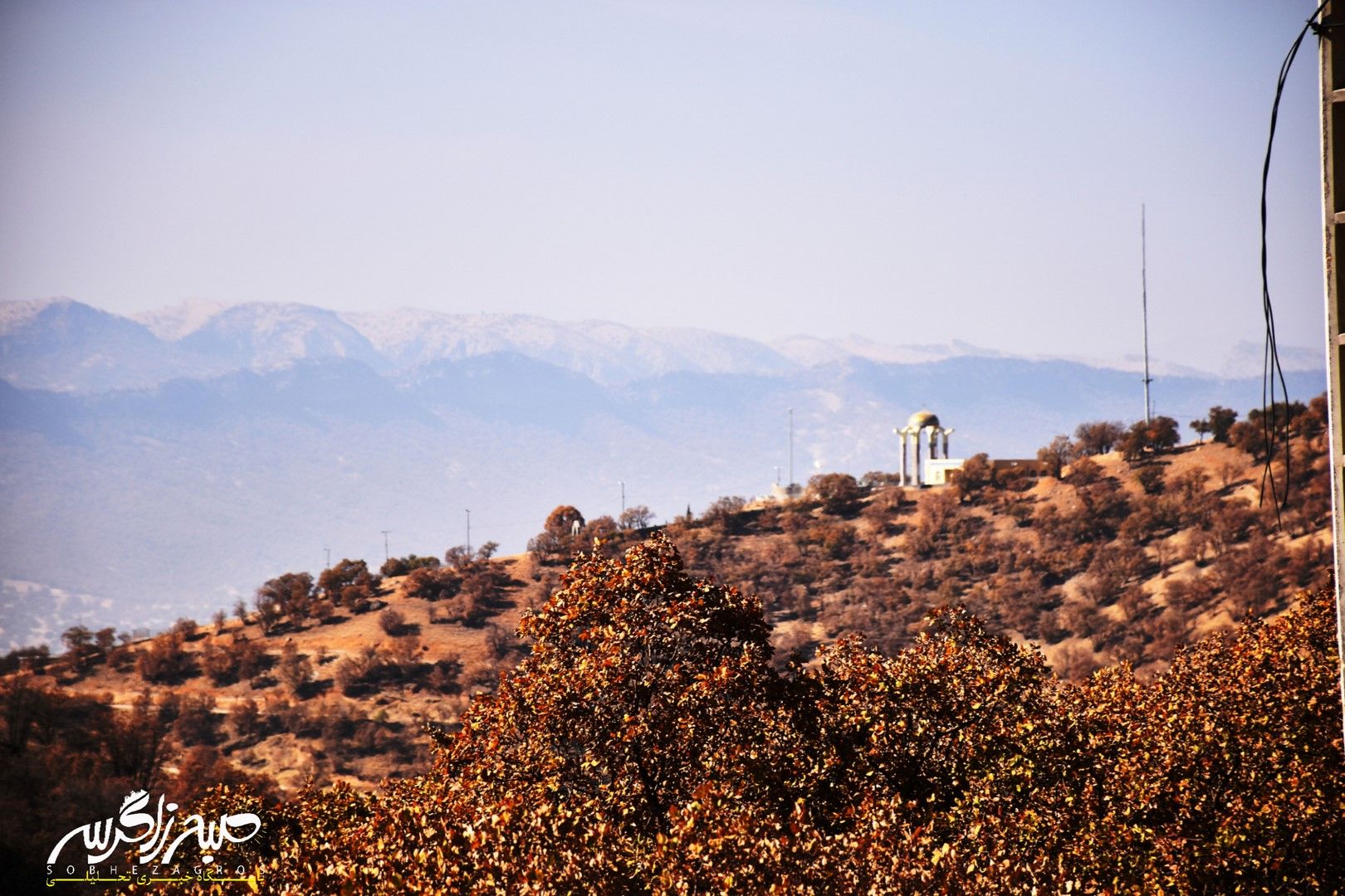 طبیعت قلم زد؛ یاسوج، بوم نقاشی پاییز