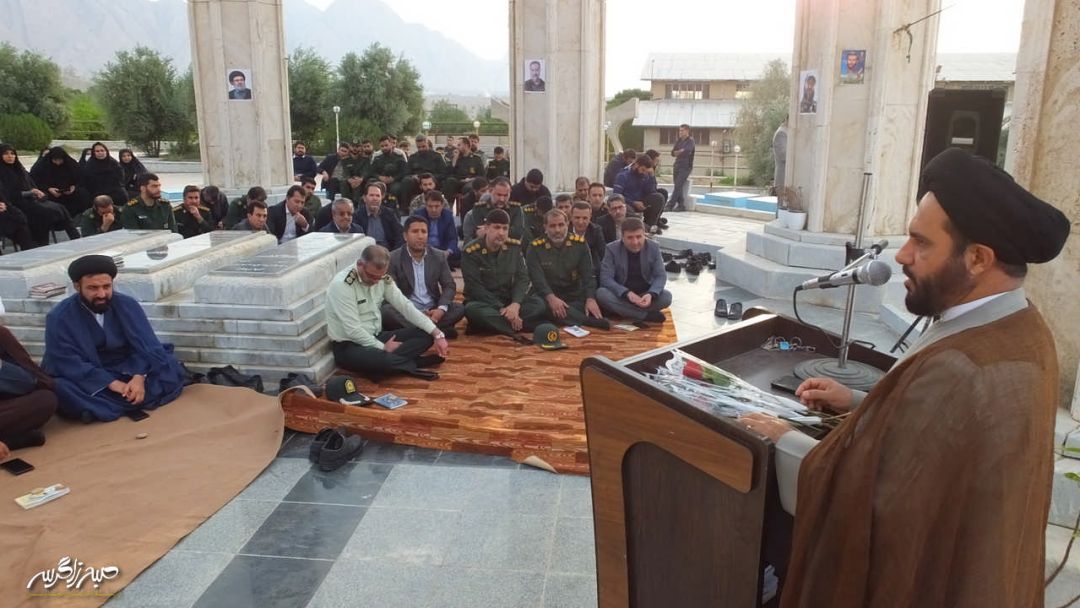 تجدید میثاق مسئولان گچساران با شهدا