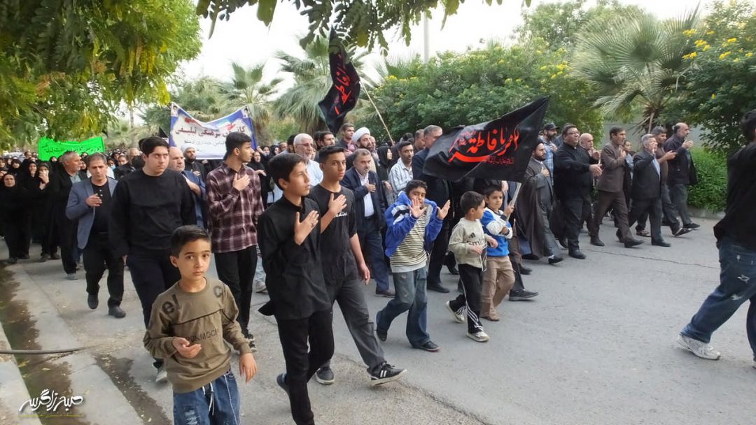 عزاداری سالروز وفات حضرت «ام‌ البنین» در گچساران