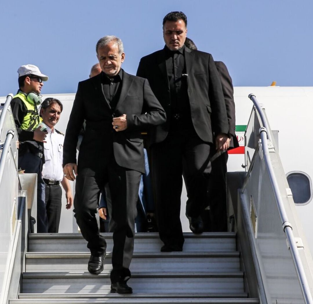 ورود مسعود پزشکیان به یاسوج