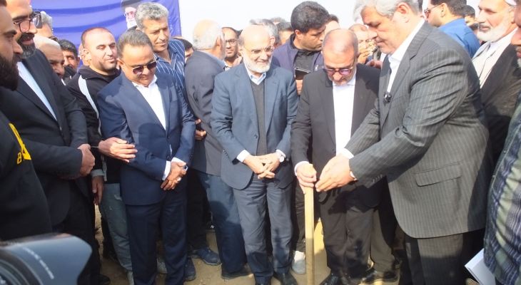 پالایشگاه ۱۲۰ هزار بشکه‌ای گچساران کلنگ‌زنی شد+ تصاویر